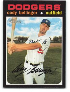 2020 topps heritage #257 cody bellinger nm-mt los angeles dodgers baseball mlb