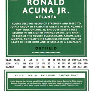 2020 Donruss #170 Ronald Acuna Jr. Atlanta Braves Baseball Card