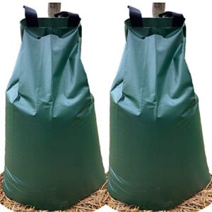 ushightlight all new 20 gallon tree watering bag, slow release watering bag for trees, portable tree drip irrigation bag, water saving irrigation water system(1/2/3) (2, 20 gallon)