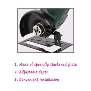 1Set Angle Grinder Holder Include Angle Grinder Stand and Protective Shield Cover
