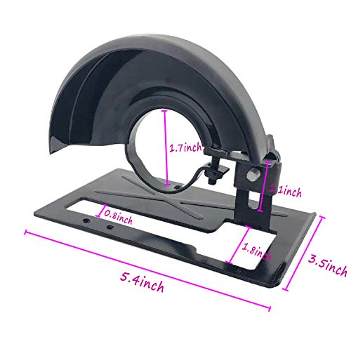 1Set Angle Grinder Holder Include Angle Grinder Stand and Protective Shield Cover