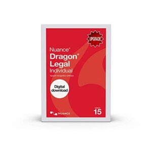 dragon legal individual 15.0, upgrade from dragon professional individual 15.0 [pc download]
