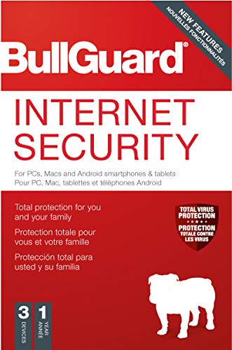 BullGuard Internet Security 2020 | 3 Devices for 1 Year