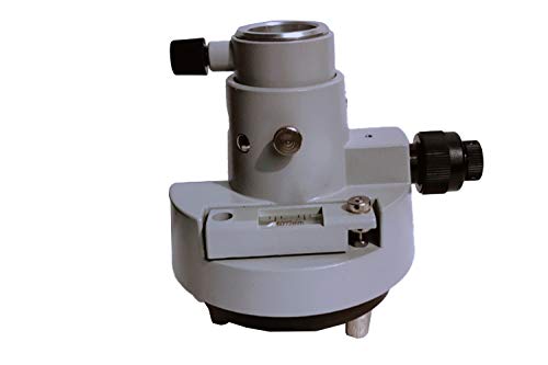 Mountlaser Tribrach Adapter W/Optical Plummet Surveying, Tribrach with Optical Plummet Adjust Screw in Left Hand for Surveying