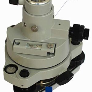 Mountlaser Tribrach Adapter W/Optical Plummet Surveying, Tribrach with Optical Plummet Adjust Screw in Left Hand for Surveying