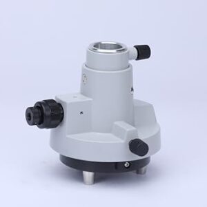 Mountlaser Tribrach Adapter W/Optical Plummet Surveying, Tribrach with Optical Plummet Adjust Screw in Left Hand for Surveying