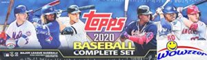 2020 topps baseball complete sets retail box