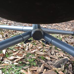 TITAN GREAT OUTDOORS Cauldron Stand 77â€ Heavy Duty with Chain