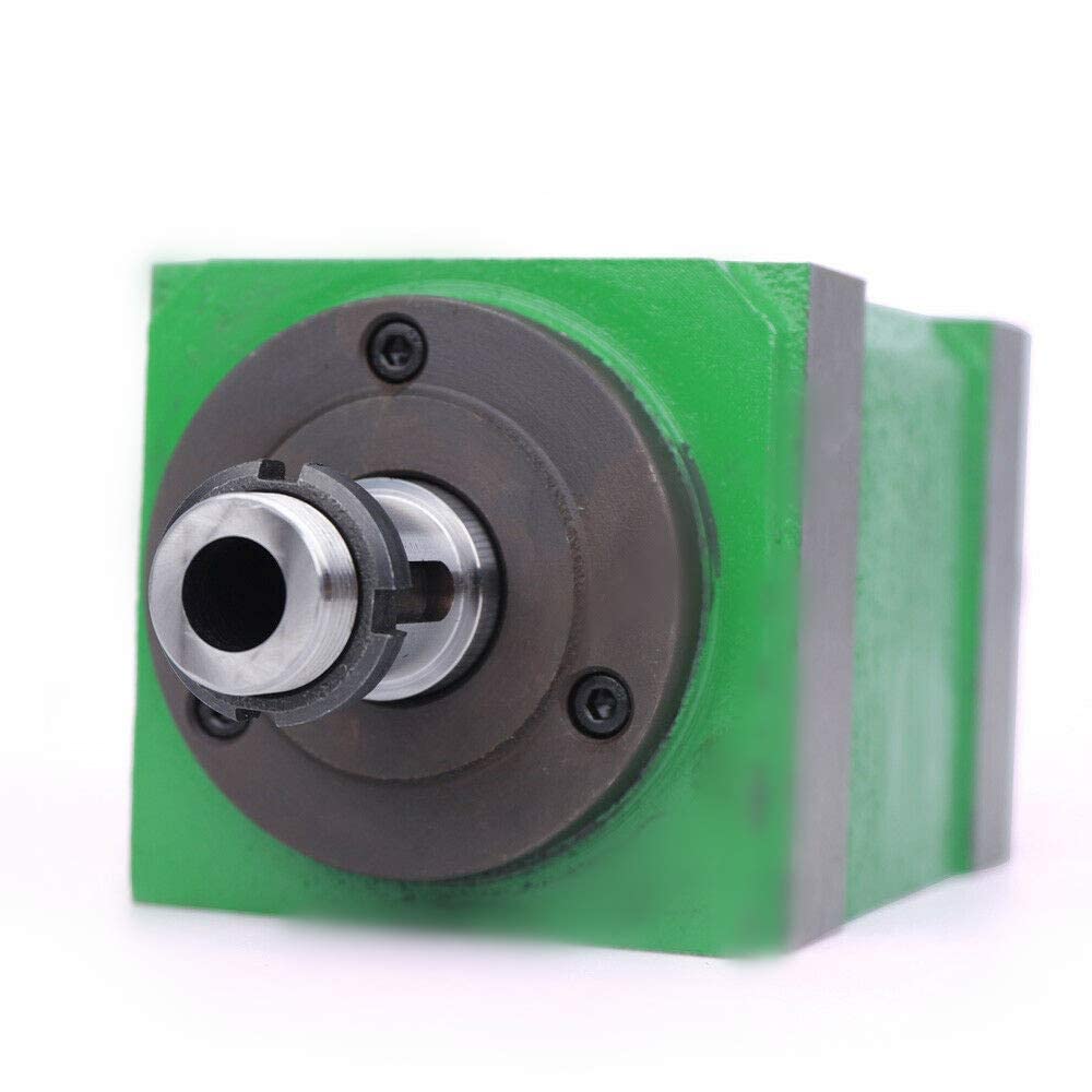 Universal Power Milling Head 1.5KW 2HP 8000RPM High Speed BT30 CNC Mechanical Spindle Unit Taper for CNC Machinery Engraving Cutting Milling Drilling Boring Machine Lathe Tool (1.5KW 2HP 8000RPM)