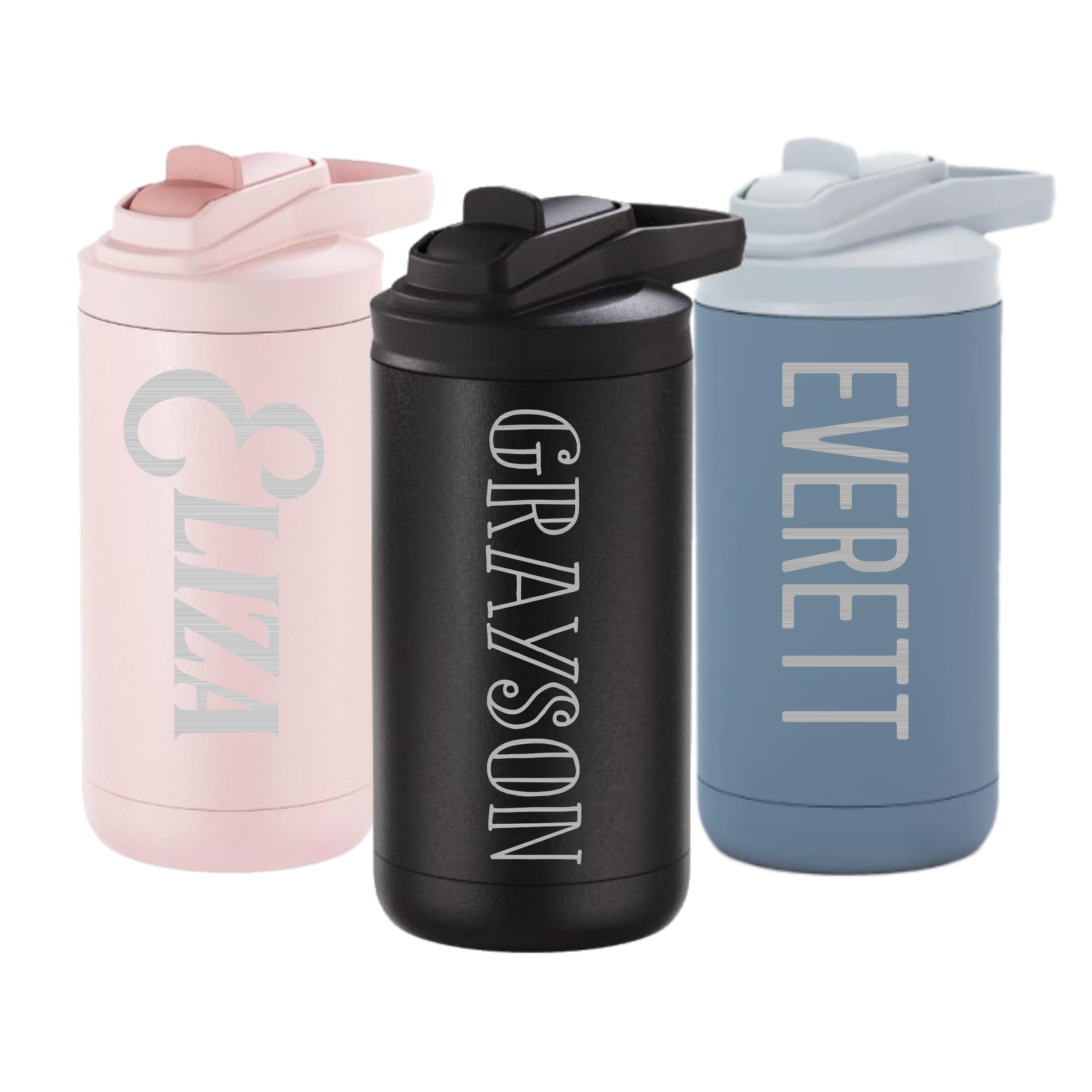 Personalized 12oz Kids Insulated Steel Tumbler - 41 Fonts