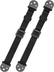 perlesmith tv anti-tip straps for tv, screen and furniture - heavy duty dual tv safety straps with metal plate for child protection-adjustable earthquake resistant straps secure safety (psas1)