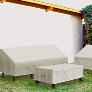 Simple Houseware Patio Coffee Table Cover, 48 x 28 x 13 Inches