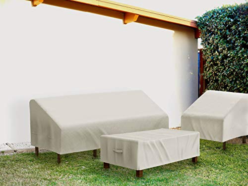 Simple Houseware Patio Coffee Table Cover, 48 x 28 x 13 Inches