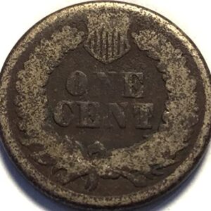 1863 P Indian Head Civil War Penny Cent Seller About Good