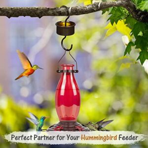 BOLITE Ant Moats for Hummingbird Feeder, Hanging Ant Guard for Outdoors, Bronze, 2 Pack, 18024