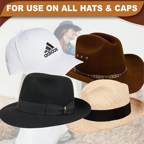 Hat Tape Roll 1200" (100 Feet) Black - Hard Hats Size Reducer Foam Filler - Cap Sizing Strip Insert - for Fedora, Baseball Caps, Pana, Straw, Cowboy, Western