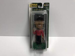 tiger woods tiger slam 2000 british open golf champion bobble bobblehead with great bobbing action and collectible trading card