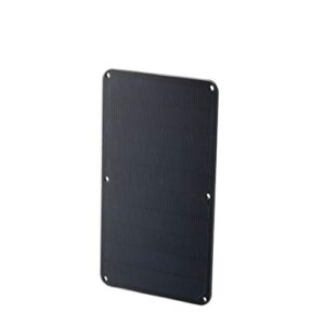 voltaic systems 5.5 watt 6 volt small solar panel - etfe | panel made with high performance monocrystalline cells | waterproof, uv and scratch-resistant