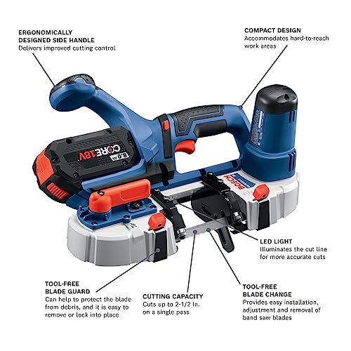 BOSCH GCB18V-2N 18V Compact Band Saw (Bare Tool)