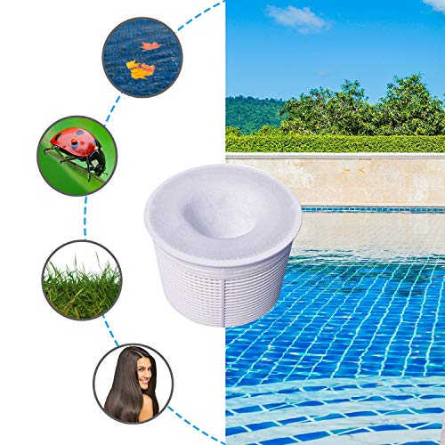 ALLADINBOX 30-Pack of Skimmer Socks For unisex-adult - Filters Baskets, Skimmers Cleans Debris and Leaves for In-Ground and Above Ground Pools, White