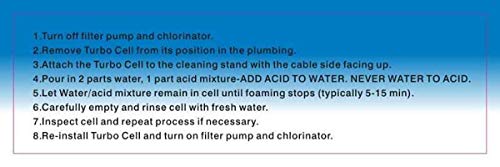 ATIE Pool Salt Cell Cleaner Acid Washing Stand GLX-CELLSTAND/520670 IntelliChlor Acid Washing Kit for Hayward Turbo Cells and Pentair Intellichlor Salt Chlorinator Cells