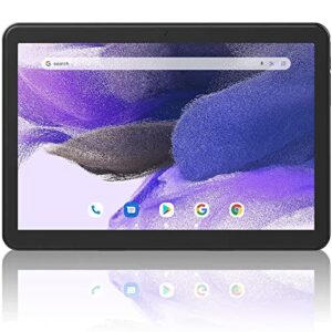lectrus tablet android 9.0 pie, octa-core, 2gb+32gb, 10.1" 1080p full hd display, 5g wifi tablets, dual cameras & speakers, bluetooth, gps – black
