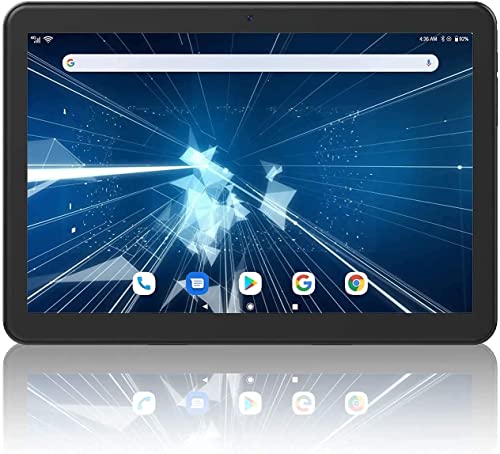 LECTRUS Tablet Android 9.0 Pie, Octa-Core, 2GB+32GB, 10.1" 1080p Full HD Display, 5G WiFi Tablets, Dual Cameras & Speakers, Bluetooth, GPS – Black