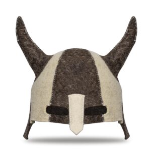 shsh trade group wool banya hat for men knight - viking sauna hat felt - russian wool banya hat sauna hats