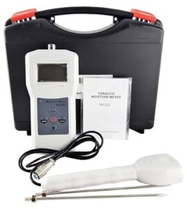 digital tobacco moisture meter analyzer tobacco leaf moisture tester ms320 measuring range 8% to 40% with separated probe