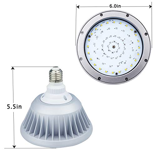 Waterproof LED Pool Light Bulb,120V 40W,RGB White Color Spash, IP65 Waterproof LED Pool Light for Inground Pool,Replacement for Pentair and Hayward Fixture(120V RGBW)