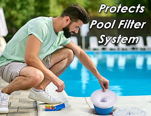 APLUSTE 30-Pack of Pool Skimmer Socks, Pool Filter Socks for Filters, Baskets, and Skimmers - The Ideal Sock/Net/Saver to Protect Your Inground or Above Ground Pool