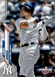 2020 topps opening day #31 aaron judge nm-mt yankees