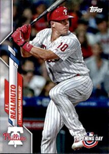 2020 topps opening day #15 j.t. realmuto nm-mt phillies