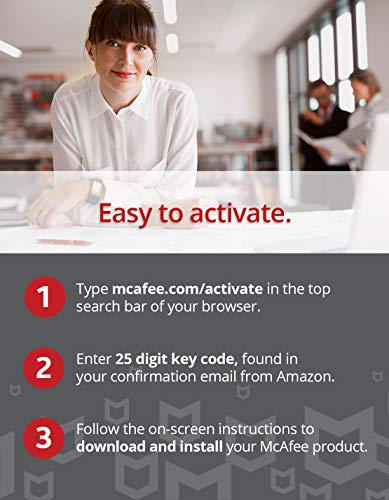 [Old Version] McAfee Mobile Security Plus VPN 2021, 1 Phone or Tablet, Antivirus Software, Internet Security, 1 year - Download Code