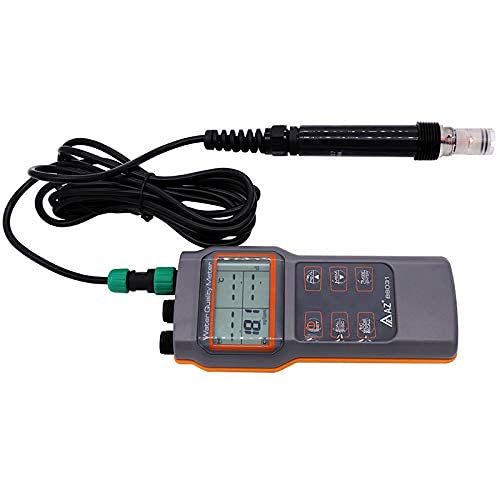 RaeSung AZ86031 Water Quality Meter Dissolved Oxygen Tester pH Meter pH Conductivity Salinity Temperature Meter