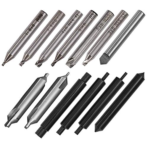 Key Cutting Machine Cutter/Parts Drill Bit Full Set of 13pcs