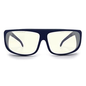 freemascot od 6+ 9000nm-11000nm wavelength co2 laser safety glasses for 10.6um co2, 10600nm laser safety goggles (black) (frame style 5)