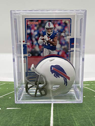 Buffalo Bills NFL Helmet Shadowbox w/Stefon Diggs card
