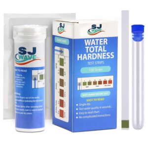 water hardness test strips | fast and accurate water quality testing kit for water softener, swimming pool, fish tank, spa kit and etc |150 strips for 150 hard water tests. 0-425 ppm and 0-25 gpg