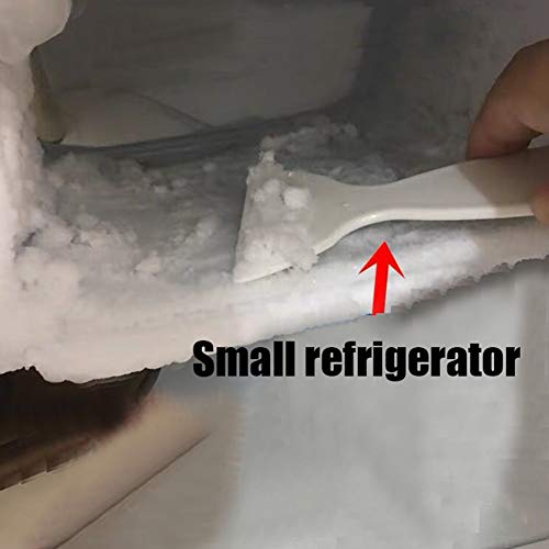 MSTEKI Set of 3 Plastic Refrigerator Ice Shovel Ice Scraper Snow Remover Cleaning Freezer Frost Shovel Ice Remover Scoop