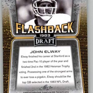 2020 Leaf Draft Gold #93 John Elway Football Card