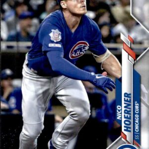 2020 Topps Opening Day #12 Nico Hoerner RC Rookie Chicago Cubs MLB Baseball Trading Card