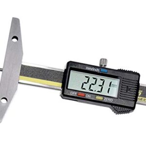 GLTL Depth Gage General Tools Depth Gauge Vernier Caliper (0-50mm)