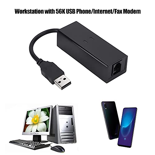 USB2.0 56K Fax Modem,External Hardware Dial Up V.92 Modem,USB Data Modem,Voice Fax Data Modem/Dongle/Adapter,Computer/Laptop Fax Modem,for Windows 98 SE/ME/2000/XP/Vista/Win 7/MAC