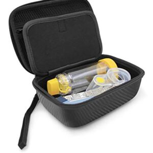 CASEMATIX Travel Case Compatible with Asthma Inhaler, Spacer and More - Includes Case Only