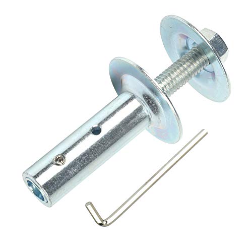 EMILYPRO Shaft Arbor Extension 1/2" and 5/8"/ Motor Arbor Threaded Shaft Adapter Longer Version for Buffing Grinding Wheels / For Bench Grinder - Right 1 Pack