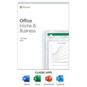 microsoft office home and business 2019 for 1 user