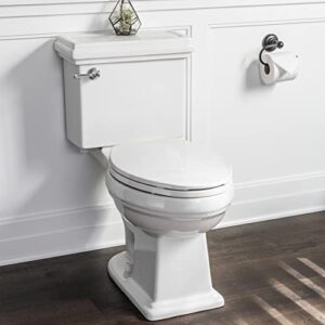 miseno mno240c2bwh miseno mno240c santi two-piece high-efficiency toilet with elongated chair height bowl - includes soft close seat, wax ring kit, and classic style tank lid