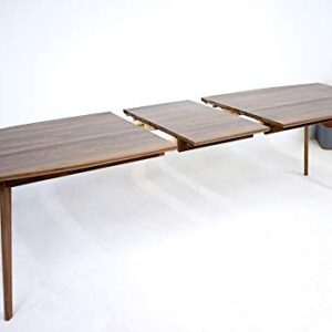 Modern Walnut Dining Table" The Santa Monica Extension"