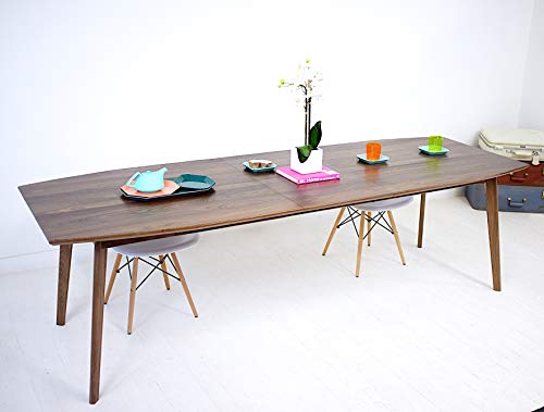 Modern Walnut Dining Table" The Santa Monica Extension"